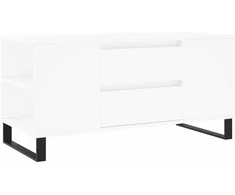 Kavos staliukas, baltas, 102x44,5x50cm, apdirbta mediena