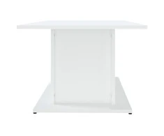 Kavos staliukas, baltas, 102x55,5x40cm, apdirbta mediena