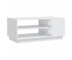 Kavos staliukas, baltos spalvos, 102x55x43cm, MDP
