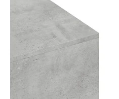Kavos staliukas, betono pilkas, 100x49,5x31cm, apdirbta mediena