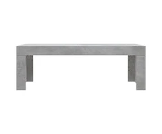 Kavos staliukas, betono pilkas, 102x50x36cm, apdirbta mediena