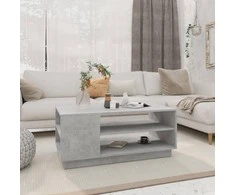 Kavos staliukas, betono pilkos spalvos, 102x55x43cm, MDP