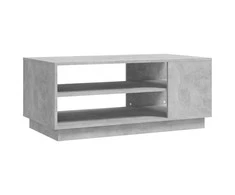 Kavos staliukas, betono pilkos spalvos, 102x55x43cm, MDP