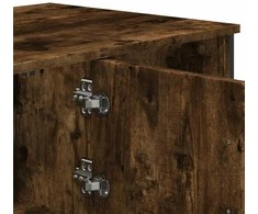 Kavos staliukas, dūminio ąžuolo, 100x51x40cm, apdirbta mediena