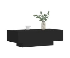 Kavos staliukas, juodas, 100x49,5x31cm, apdirbta mediena
