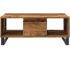 Kavos staliukas, medienos, 90x50x36,5cm, apdirbta mediena