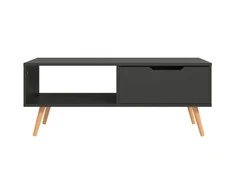 Kavos staliukas, pilkas, 100x49,5x43cm, apdirbta mediena