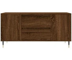 Kavos staliukas, rudas ąžuolo, 102x44,5x50cm, apdirbta mediena