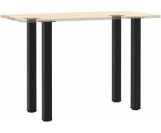Baro stalo kojos, 4 vnt., juodos, 90-92 cm, plienas