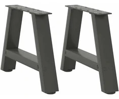 Kavos staliuko kojelės, A formos, 2 vnt., 50x(30-31)cm