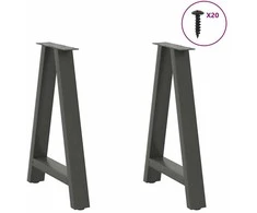 Kavos staliuko kojelės, A formos, 2 vnt., 50x(72-73)cm