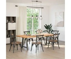 Kavos staliuko kojelės, A formos, 2 vnt., 70x(72-73)cm