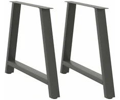 Kavos staliuko kojelės, A formos, 2 vnt., 100x(72-73)cm