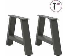 Kavos staliuko kojelės, A formos, 2 vnt., 50x(30-31)cm