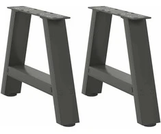 Kavos staliuko kojelės, A formos, 2 vnt., 30x(30-31)cm, plienas