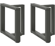 Kavos staliuko kojelės, T formos, 2 vnt., 50x25x(42-43)cm