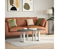 Kavos staliuko kojelės, T formos, 2 vnt., 28x25x(42-43)cm