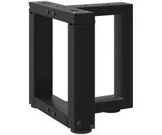 Kavos staliuko kojelės, T formos, 2 vnt., 30x25x(30-31)cm