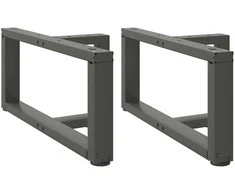 Kavos staliuko kojelės, T formos, 2 vnt., 70x25x(30-31)cm