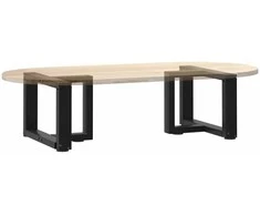 Kavos staliuko kojelės, T formos, 2 vnt., 50x25x(30-31)cm