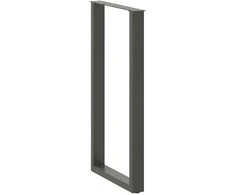 Kavos staliuko kojelės, U formos, 2 vnt., 60x(110-111) cm
