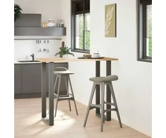 Kavos staliuko kojelės, U formos, 2 vnt., 60x(110-111) cm