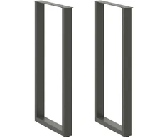 Kavos staliuko kojelės, U formos, 2 vnt., 60x(110-111) cm