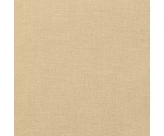 Kėdės pagalvėlės, 2vnt., smėlio, 120x50x7cm, audinys