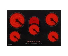 Keramikinė kaitlentė su 5 kaitvietėmis, jutiklinė, 8500W