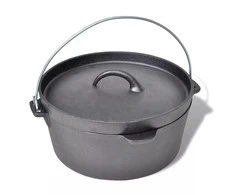 Ketaus puodas Dutch Oven 4,2 l, su priedais