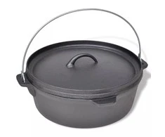 Ketaus puodas Dutch Oven 5,6 l, su priedais