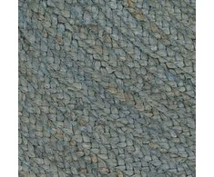 Kilimas, alyvuogių žal. sp., 90cm, džiutas, apval., rankų darbo