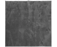 Kilimas HUARTE, antracito, 160x160 cm, trumpi šereliai