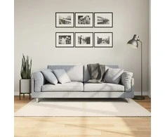 Kilimas ISTAN, kreminis, 140x200cm, blizgus, aukšti šereliai