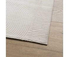 Kilimas IZA, kreminis, 160x230cm, trumpi šereliai