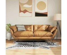 Kilimas, juodas ir baltas, 120x170cm, neslystantis, plaunamas