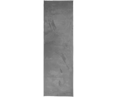 Kilimas OVIEDO, antracito spalvos, 80x250cm, trumpi šereliai