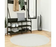 Kilimas OVIEDO, kreminės spalvos, 120cm, trumpi šereliai
