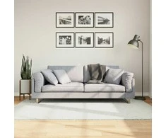 Kilimas OVIEDO, kreminės spalvos, 140x200cm, trumpi šereliai