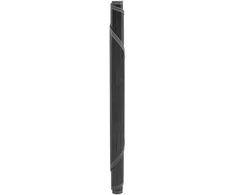 Kilimas, pilkos spalvos, 100cm, bambukas, apskritas