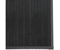 Kilimas, pilkos spalvos, 60x200cm, bambukas, stačiakampis