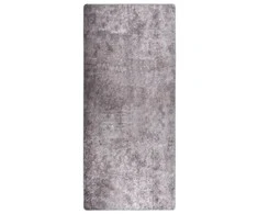 Kilimas, pilkos spalvos, 80x300cm, neslystantis, skalbiamas