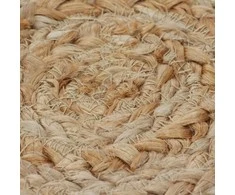 Kilimas, pintas dizainas, džiutas, 120cm, apvalus