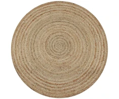 Kilimas, pintas džiutas, 120cm, apvalus