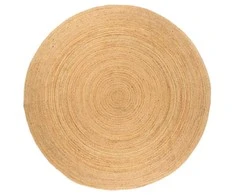 Kilimas, pintas džiutas, 210cm, apskritas