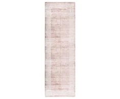 Kilimas, smėlio spalvos, 80x300cm, neslystantis, skalbiamas