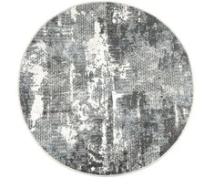 Kilimas, spalvotas, 120cm skersmens, neslystantis, plaunamas