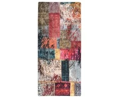 Kilimas, spalvotas, 80x300cm, skiautinio dizaino, neslystantis