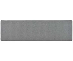 Kilimas-takelis, tamsiai pilkos spalvos, 80x300cm