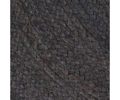Kilimas, tamsiai pilkas, 120cm, džiutas, apvalus, rankų darbo